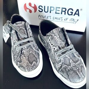 SUPERGA Kids Faux Snake Sneakers - EU31 US13.5